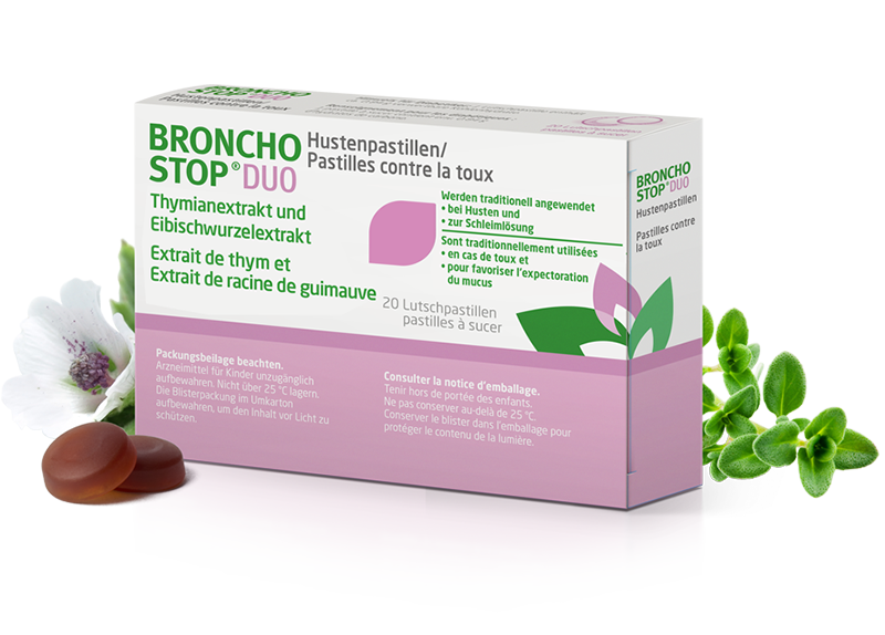 Bronchostop easy to take with you